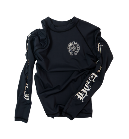 Chrome Hearts CH HRSS LONG SLEEVE RUSH GUARD  クロムハーツ ホースシュープリント 長袖ラッシュガード