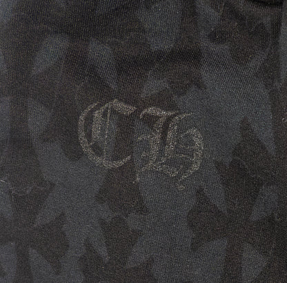 Chrome Hearts Half Pants Graveyard Cemetery Cross Dark Greyクロムハーツ ハーフパンツ グレイブヤード セメタリークロス ダークグレー