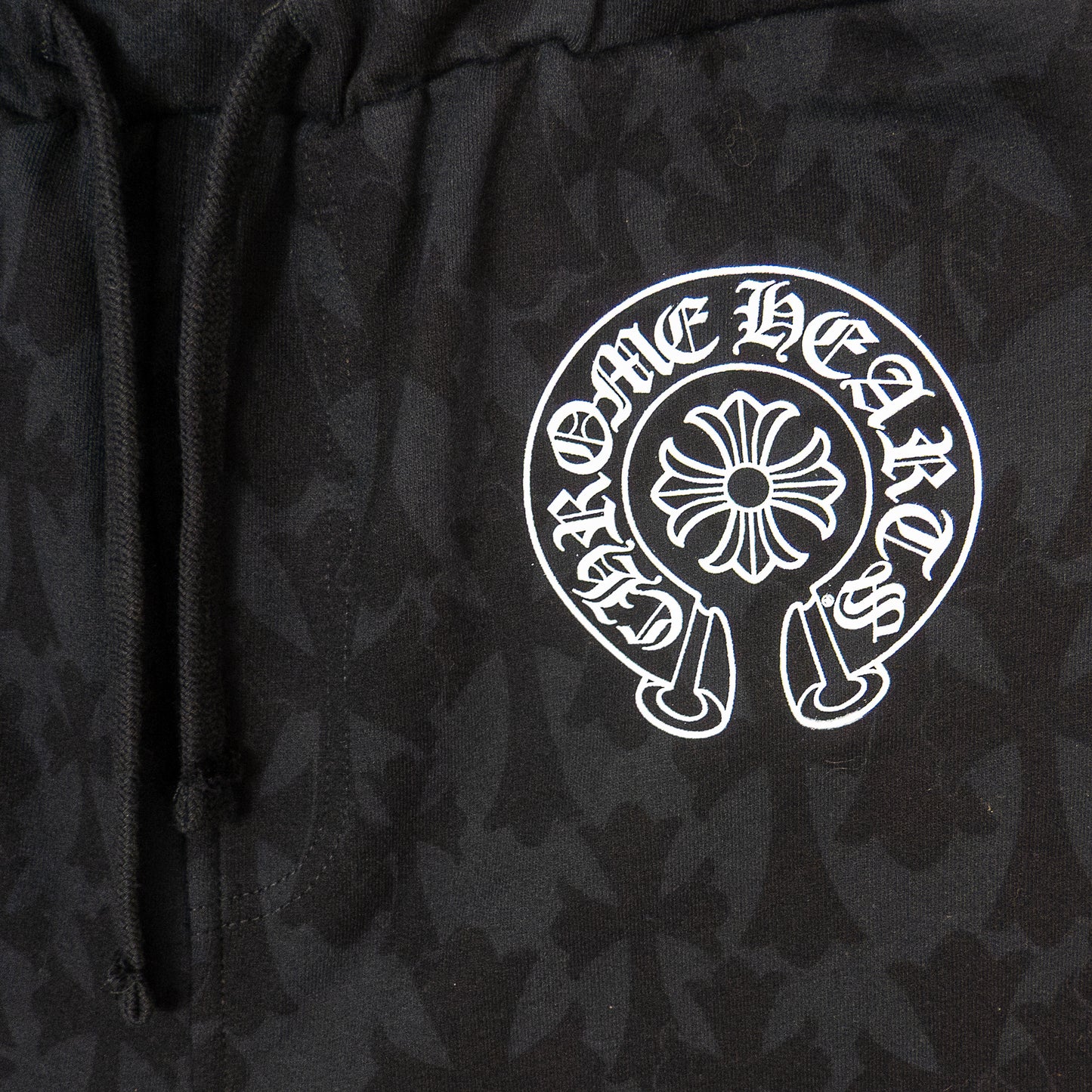 Chrome Hearts Half Pants Graveyard Cemetery Cross Dark Greyクロムハーツ ハーフパンツ グレイブヤード セメタリークロス ダークグレー