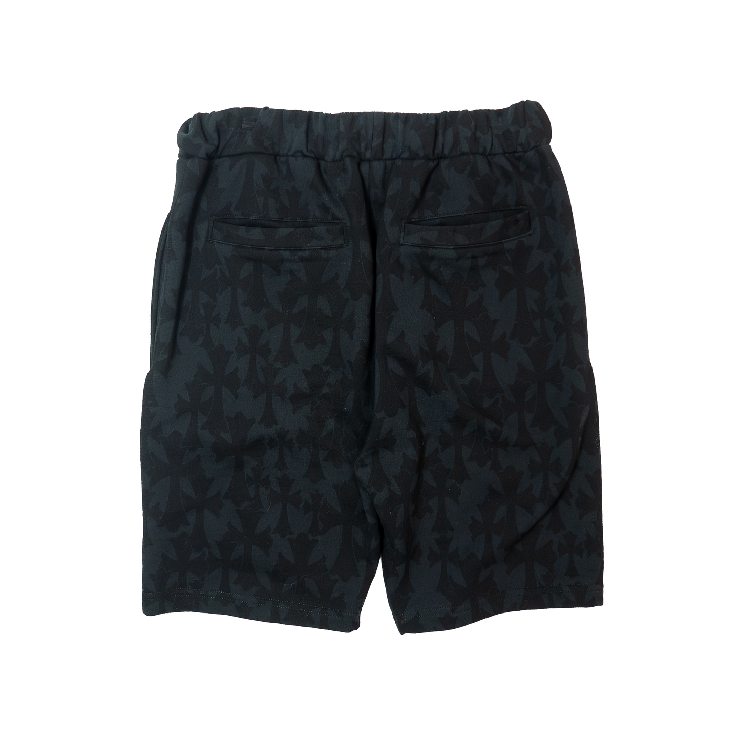 Chrome Hearts Half Pants Graveyard Cemetery Cross Dark Greyクロムハーツ ハーフパンツ グレイブヤード セメタリークロス ダークグレー