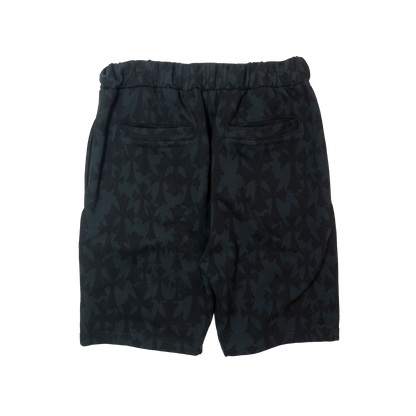 Chrome Hearts Half Pants Graveyard Cemetery Cross Dark Greyクロムハーツ ハーフパンツ グレイブヤード セメタリークロス ダークグレー