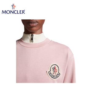 海外限定・日本未入荷カラー【3 colors】MONCLER Logo patch sweatshirt Ladies 2023AW モンクレール ロゴパッチスウェットシャツ 3カラー レディース 2023年秋冬