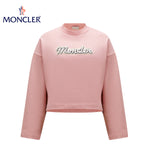 海外限定・日本未入荷カラー【2 colors】MONCLER Logo sweatshirt Ladies 2023AW モンクレール ロゴスウェットシャツ 2カラー レディース 2023年秋冬
