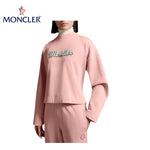 海外限定・日本未入荷カラー【2 colors】MONCLER Logo sweatshirt Ladies 2023AW モンクレール ロゴスウェットシャツ 2カラー レディース 2023年秋冬