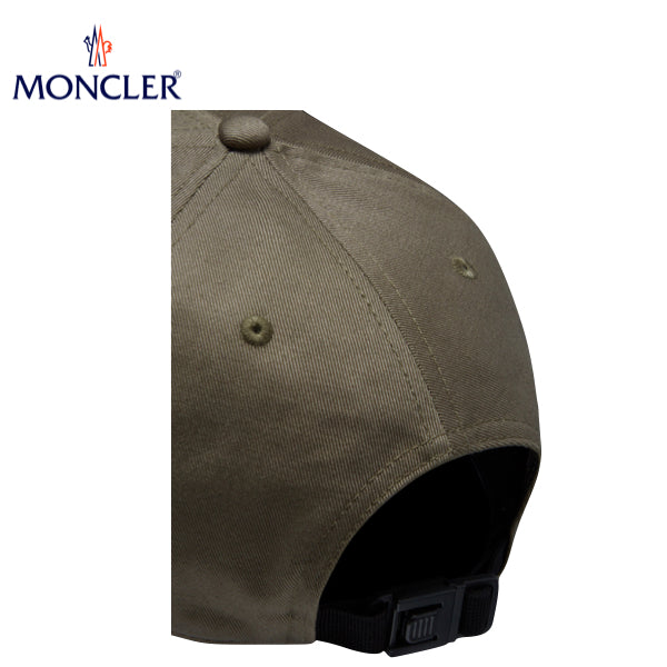 【2 colors】MONCLER Gabardine Baseball Cap Mens 2023AW モンクレール ギャバジン ベースボール キャップ 2カラー 帽子 メンズ 2023年秋冬