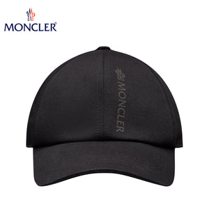 【2 colors】MONCLER Gabardine Baseball Cap Mens 2023AW モンクレール ギャバジン ベースボール キャップ 2カラー 帽子 メンズ 2023年秋冬