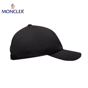 【2 colors】MONCLER Gabardine Baseball Cap Mens 2023AW モンクレール ギャバジン ベースボール キャップ 2カラー 帽子 メンズ 2023年秋冬