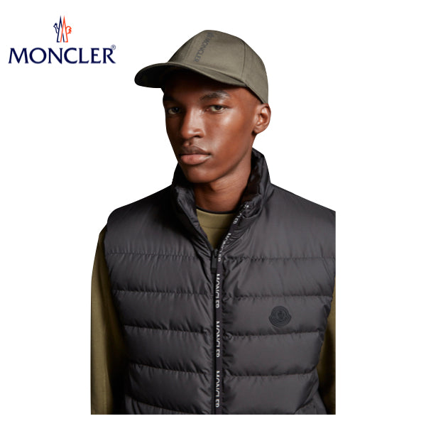 【2 colors】MONCLER Gabardine Baseball Cap Mens 2023AW モンクレール ギャバジン ベースボール キャップ 2カラー 帽子 メンズ 2023年秋冬