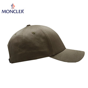 【2 colors】MONCLER Gabardine Baseball Cap Mens 2023AW モンクレール ギャバジン ベースボール キャップ 2カラー 帽子 メンズ 2023年秋冬