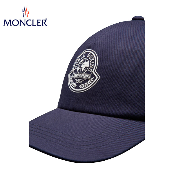 【3 colors】MONCLER Gabardine Baseball Cap Mens 2023AW モンクレール ギャバジン ベースボール キャップ 3カラー 帽子 メンズ 2023年秋冬