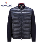 海外限定・日本未入荷モデル【2 colors】MONCLER Padded cotton cardigan Mens Top 2023AW モンクレール パッド入り コットン カーディガン メンズ 2カラー トップス 2023年秋冬