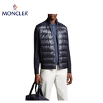 海外限定・日本未入荷モデル【2 colors】MONCLER Padded cotton cardigan Mens Top 2023AW モンクレール パッド入り コットン カーディガン メンズ 2カラー トップス 2023年秋冬