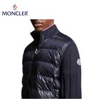 海外限定・日本未入荷モデル【2 colors】MONCLER Padded cotton cardigan Mens Top 2023AW モンクレール パッド入り コットン カーディガン メンズ 2カラー トップス 2023年秋冬