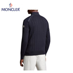 海外限定・日本未入荷モデル【2 colors】MONCLER Padded cotton cardigan Mens Top 2023AW モンクレール パッド入り コットン カーディガン メンズ 2カラー トップス 2023年秋冬