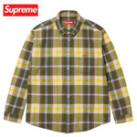 【3colors】Supreme Plaid flannel shirt Top 2023AW シュプリーム プレイド フランネル シャツ 3カラー トップス 2023年秋冬