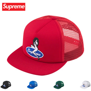 【5colors】Supreme Pin up mesh back 5-panel Cap 2023AW シュプリーム ピンアップ メッシュバック 5パネル 5カラー キャップ 2023年秋冬