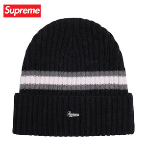 5colors】Supreme Striped cashmere beanie Knit cap 2023AW