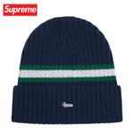 【5colors】Supreme Striped cashmere beanie Knit cap 2023AW シュプリーム ストライプ カシミア ビーニー 5カラー ニットキャップ 2023年秋冬