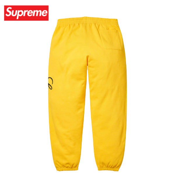 【6colors】Supreme Raised script sweatpant Bottoms 2023AW シュプリーム レイズド スクリプト スウェットパンツ 6カラー ボトムス 2023年秋冬