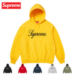 【6colors】Supreme Raised script hooded sweatshirt Top 2023AW シュプリーム レイズド スクリプト スウェットシャツ 6カラー トップス 2023年秋冬