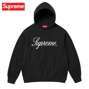 【6colors】Supreme Raised script hooded sweatshirt Top 2023AW シュプリーム レイズド スクリプト スウェットシャツ 6カラー トップス 2023年秋冬