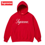 【6colors】Supreme Raised script hooded sweatshirt Top 2023AW シュプリーム レイズド スクリプト スウェットシャツ 6カラー トップス 2023年秋冬