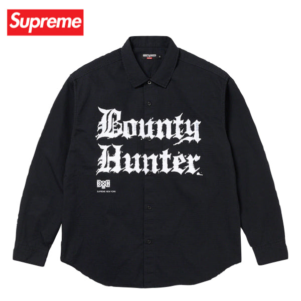 【2colors】Supreme × Bounty Hunter Ripstop shirt Top 2023AW シュプリーム × バウンティハンター リップストップ シャツ 2カラー トップス 2023年秋冬