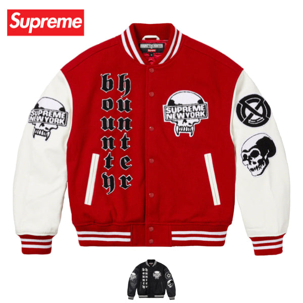 【2colors】Supreme × Bounty Varsity Jacket 2023AW シュプリーム × バウンティハンター バーシティー ジャケット 2カラー 2023年秋冬