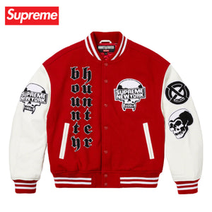 【2colors】Supreme × Bounty Varsity Jacket 2023AW シュプリーム × バウンティハンター バーシティー ジャケット 2カラー 2023年秋冬