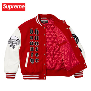 【2colors】Supreme × Bounty Varsity Jacket 2023AW シュプリーム × バウンティハンター バーシティー ジャケット 2カラー 2023年秋冬