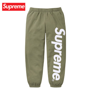 【 5 colors 】Supreme Satin applique sweatpant Bottoms 2023AW シュプリーム サテン アップリケ スウェットパンツ 5カラー ボトムス 2023年秋冬