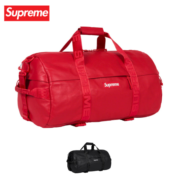 【 2 colors 】Supreme Leather duffle bag 2023AW シュプリーム レザー ダッフルバッグ 2カラー  2023年秋冬