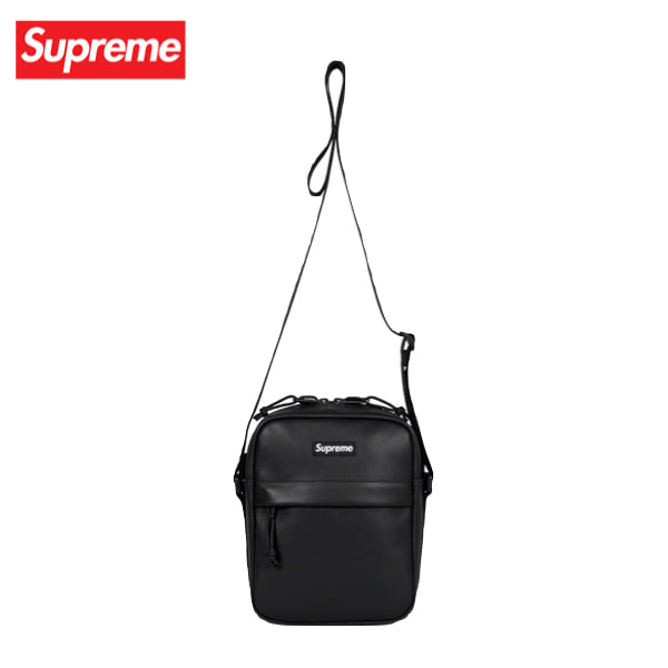 【2 colors】Supreme Leather shoulder bag 2023AW シュプリーム レザー ショルダーバッグ カバン 2カラー 2023年秋冬