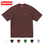 【7 colors】Supreme S/S pocket tee Top 2023AW シュプリーム ショートスリーブ ポケット ティー 7カラー トップス 2023年秋冬