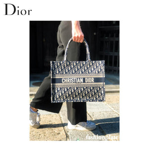 Christian Dior Book Tote Small