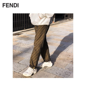 FENDI Jacquard FF Logo Trousers