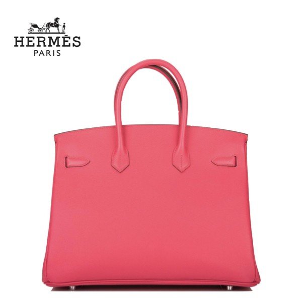 HERMES Birkin Bag Rose Extreme 30cm