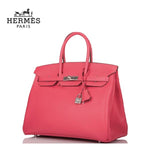 HERMES Birkin Bag Rose Extreme 30cm