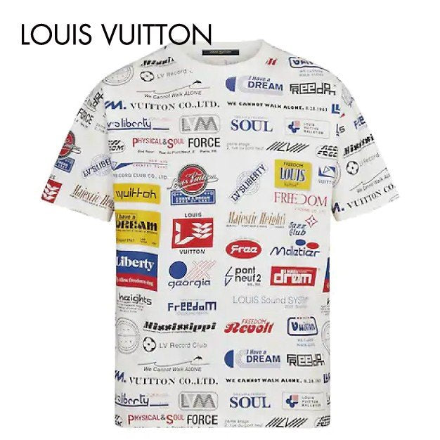 Louis Vuitton All Over Logo Printed T-shirt