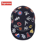【3 colors】Supreme × MLB New Era baseball hat