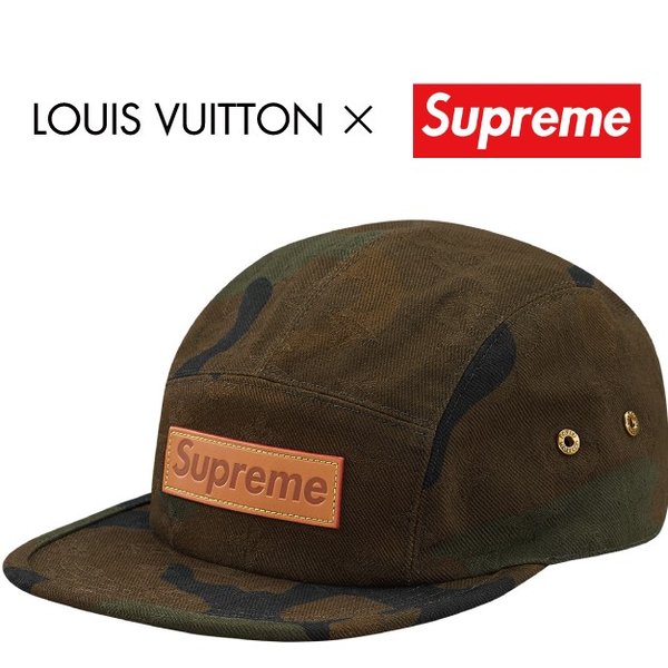 Louis Vuitton× Supreme Camp Cap