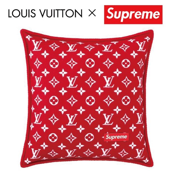 Supreme x Louis Vuitton Monogram Cushion Pillow