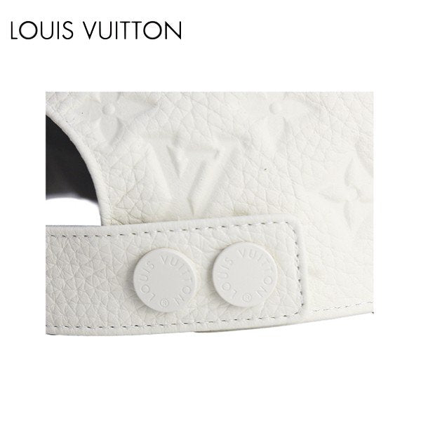 LOUIS VUITTON Virgil Abloh Leather Monogram Cap