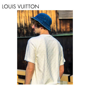 【2 colors】Louis Vuitton Monogram Towelling T-shirt