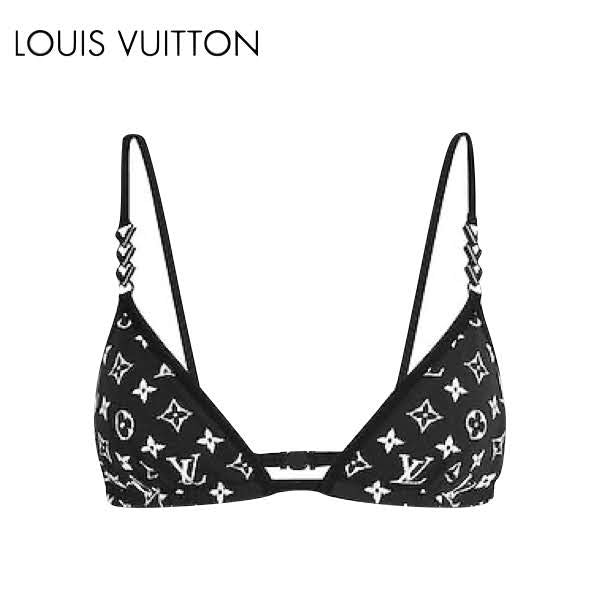 【Set up】Louis Vuitton Blurry Monogram Bikinis