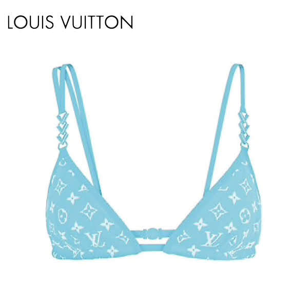 【Set up】Louis Vuitton Blurry Monogram Bikinis