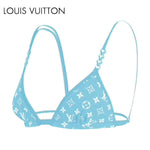 【Set up】Louis Vuitton Blurry Monogram Bikinis