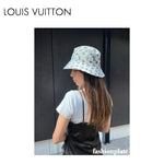 LOUIS VUITTON Bucket Hat Monogram Reversible 2way Black/White